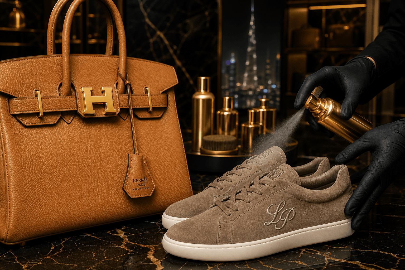 Protection Treatments — Shoe & Bag Protection Coating Dubai